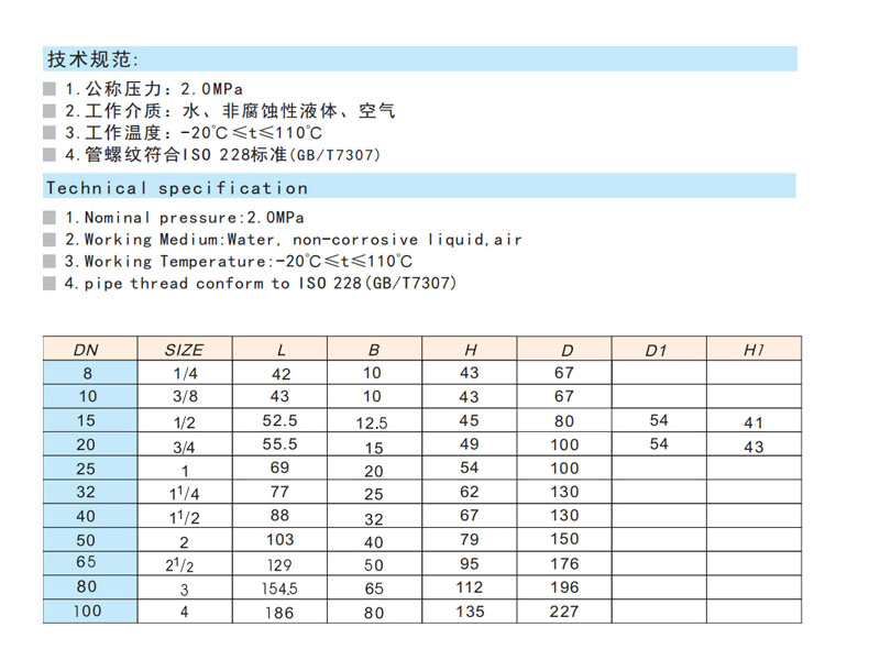 黃銅球閥 Q11F-20T